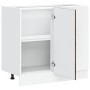 Mueble bajo fregadero Lucca madera contrachapada roble ahumado de , Armarios de cocina - Ref: Foro24-854313, Precio: 93,67 €,...