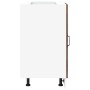 Mueble bajo fregadero Lucca madera contrachapada roble ahumado de , Armarios de cocina - Ref: Foro24-854313, Precio: 93,67 €,...