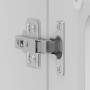 Armario pared cocina puerta de cristal Lucca blanca de , Armarios de cocina - Ref: Foro24-853847, Precio: 85,93 €, Descuento: %