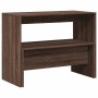 Mesa y bancos de comedor 3 pzas madera ingeniería roble marrón de , muebles para cocinas y comedores - Ref: Foro24-855537, Pr...
