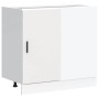 Mueble bajo para fregadero de madera de ingeniería blanca de , Armarios de cocina - Ref: Foro24-854289, Precio: 74,58 €, Desc...