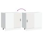 Mueble bajo para fregadero de madera de ingeniería blanca de , Armarios de cocina - Ref: Foro24-854289, Precio: 74,58 €, Desc...