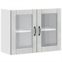 Armario pared cocina puerta de cristal Lucca gris hormigón de , Armarios de cocina - Ref: Foro24-853851, Precio: 92,21 €, Des...