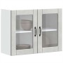 Armario pared cocina puerta de cristal Lucca gris hormigón de , Armarios de cocina - Ref: Foro24-853851, Precio: 92,21 €, Des...