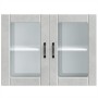 Armario pared cocina puerta de cristal Lucca gris hormigón de , Armarios de cocina - Ref: Foro24-853851, Precio: 92,21 €, Des...