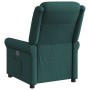 Sillón reclinable de tela verde oscuro de , Sillones - Ref: Foro24-4015642, Precio: 191,30 €, Descuento: %