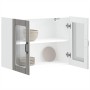 Armario pared cocina puerta de cristal Lucca sonoma gris de , Armarios de cocina - Ref: Foro24-853853, Precio: 84,55 €, Descu...