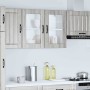 Armario pared cocina puerta de cristal Lucca sonoma gris de , Armarios de cocina - Ref: Foro24-853853, Precio: 84,55 €, Descu...