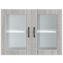 Armario pared cocina puerta de cristal Lucca sonoma gris de , Armarios de cocina - Ref: Foro24-853853, Precio: 84,55 €, Descu...