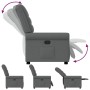 Sillón reclinable de tela gris oscuro de , Sillones - Ref: Foro24-4015637, Precio: 222,10 €, Descuento: %