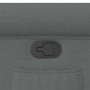 Sillón reclinable de tela gris oscuro de , Sillones - Ref: Foro24-4015637, Precio: 222,10 €, Descuento: %