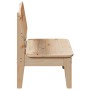 Silla de jardín de madera maciza de pino 60x52,5x72 cm de , Sillas de jardín - Ref: Foro24-859317, Precio: 56,89 €, Descuento: %