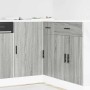 Mueble bajo para fregadero de madera ingeniería sonoma gris de , Armarios de cocina - Ref: Foro24-854294, Precio: 78,40 €, De...