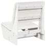 Silla de jardín madera maciza de pino blanco 60x64x70,5 cm de , Sillas de jardín - Ref: Foro24-859308, Precio: 78,89 €, Descu...