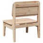 Sillas de jardín 2 uds madera maciza pino 60x52,5x72 cm de , Sillas de jardín - Ref: Foro24-859322, Precio: 98,95 €, Descuent...