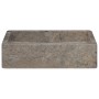 Lavabo gris mármol 40x40x10 cm de vidaXL, Lavabos - Ref: Foro24-149170, Precio: 113,91 €, Descuento: %
