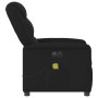 Sillón reclinable de masaje eléctrico tela negro de , Sillones - Ref: Foro24-3303186, Precio: 257,78 €, Descuento: %
