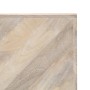 Mesa de centro de madera maciza de mango 110x110x36 cm en Mesas de centro | Comprar online en Foru.es