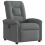 Sillón reclinable eléctrico de tela gris oscuro de , Sillones - Ref: Foro24-3303235, Precio: 237,24 €, Descuento: %