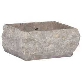 Lavabo gris mármol 30x30x13 cm de vidaXL, Lavabos - Ref: Foro24-149176, Precio: 140,37 €, Descuento: %