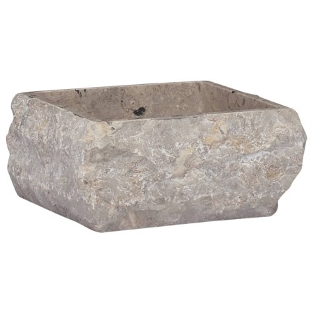 Lavabo gris mármol 30x30x13 cm de vidaXL, Lavabos - Ref: Foro24-149176, Precio: 143,23 €, Descuento: %