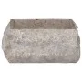 Lavabo gris mármol 30x30x13 cm de vidaXL, Lavabos - Ref: Foro24-149176, Precio: 140,37 €, Descuento: %