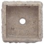 Lavabo gris mármol 30x30x13 cm de vidaXL, Lavabos - Ref: Foro24-149176, Precio: 143,23 €, Descuento: %
