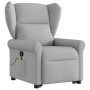 Sillón de masaje reclinable de pie de tela gris nube de , Sillones - Ref: Foro24-3303393, Precio: 281,05 €, Descuento: %