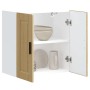 Mueble de pared cocina madera contrachapada Porto roble sonoma de , Armarios de cocina - Ref: Foro24-854060, Precio: 59,79 €,...