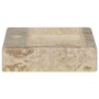 Lavabo de pared mármol crema 38x24x6,5 cm de vidaXL, Lavabos - Ref: Foro24-149186, Precio: 127,66 €, Descuento: %