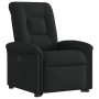 Sillón reclinable elevable tela negro de , Sillones - Ref: Foro24-3303256, Precio: 260,09 €, Descuento: %