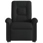Sillón reclinable elevable tela negro de , Sillones - Ref: Foro24-3303256, Precio: 260,09 €, Descuento: %