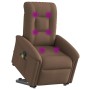 Silla de masaje reclinable de pie de tela marrón de , Sillones - Ref: Foro24-3303268, Precio: 292,72 €, Descuento: %