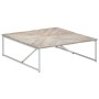 Mesa de centro de madera maciza de mango 110x110x36 cm en Mesas de centro | Comprar online en Foru.es