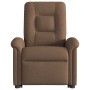 Silla de masaje reclinable de pie de tela marrón de , Sillones - Ref: Foro24-3303268, Precio: 292,72 €, Descuento: %
