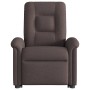 Sillón masaje eléctrico reclinable elevable tela marrón oscuro de , Sillones - Ref: Foro24-3303289, Precio: 344,87 €, Descuen...