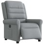 Sillón reclinable eléctrico tela gris claro de , Sillones - Ref: Foro24-3303294, Precio: 251,60 €, Descuento: %