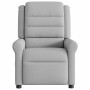 Sillón reclinable de masaje eléctrico tela gris nube de , Sillones - Ref: Foro24-3303313, Precio: 244,32 €, Descuento: %
