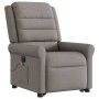 Sillón de masaje eléctrico reclinable elevable tela taupé de , Sillones - Ref: Foro24-3303351, Precio: 342,42 €, Descuento: %