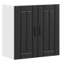 Armario de pared de cocina Lucca madera ingeniería negra de , Armarios de cocina - Ref: Foro24-853818, Precio: 55,54 €, Descu...
