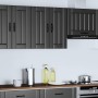 Armario de pared de cocina Lucca madera ingeniería negra de , Armarios de cocina - Ref: Foro24-853818, Precio: 55,54 €, Descu...