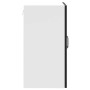 Armario de pared de cocina Lucca madera ingeniería negra de , Armarios de cocina - Ref: Foro24-853818, Precio: 55,54 €, Descu...