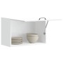 Armario de pared de cocina Lucca blanca de alto brillo de , Armarios de cocina - Ref: Foro24-853839, Precio: 59,35 €, Descuen...