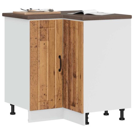 Mueble bajo esquina de cocina Lucca madera reconstituida de , Armarios de cocina - Ref: Foro24-853755, Precio: 105,37 €, Desc...