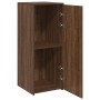 Armario de madera de ingeniería marrón roble 40x45x103,5 cm de , Taquillas y armarios de almacenamiento - Ref: Foro24-859039,...