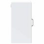 Armario pared para cocina puerta cristal Lucca blanco brillante de , Armarios de cocina - Ref: Foro24-853769, Precio: 65,49 €...