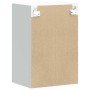 Armario pared para cocina puerta cristal Lucca blanco brillante de , Armarios de cocina - Ref: Foro24-853769, Precio: 65,49 €...