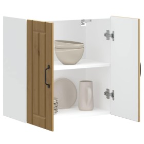 Armario de pared de cocina Lucca roble artesanal de , Armarios de cocina - Ref: Foro24-853826, Precio: 65,42 €, Descuento: %