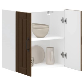 Armario de pared de cocina Lucca roble marrón de , Armarios de cocina - Ref: Foro24-853824, Precio: 63,19 €, Descuento: %