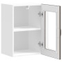 Armario de pared para cocina puerta cristal Lucca roble marrón de , Armarios de cocina - Ref: Foro24-853774, Precio: 58,96 €,...